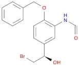 Formamide, N-[5-[(1R)-2-bromo-1-hydroxyethyl]-2-(phenylmethoxy)phenyl]-