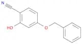 Benzonitrile, 2-hydroxy-4-(phenylmethoxy)-