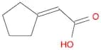 Acetic acid, 2-cyclopentylidene-