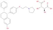 2-Naphthalenol, 5,6,7,8-tetrahydro-6-phenyl-5-[4-[2-(1-pyrrolidinyl)ethoxy]phenyl]-, (5R,6S)-, (2S…