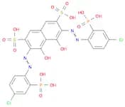 2,7-Naphthalenedisulfonic acid, 3,6-bis[2-(4-chloro-2-phosphonophenyl)diazenyl]-4,5-dihydroxy-