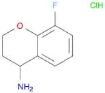 2H-1-Benzopyran-4-amine, 8-fluoro-3,4-dihydro-, hydrochloride (1:1)