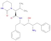 1(2H)-Pyrimidineacetamide, N-[(1S,3S,4S)-4-amino-3-hydroxy-5-phenyl-1-(phenylmethyl)pentyl]tetrahy…