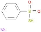 Benzenesulfonothioic acid, sodium salt (1:1)
