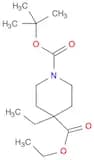 1,4-Piperidinedicarboxylic acid, 4-ethyl-, 1-(1,1-dimethylethyl) 4-ethyl ester