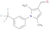1H-Pyrrole-3-carboxaldehyde, 2,5-dimethyl-1-[3-(trifluoromethyl)phenyl]-
