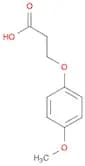 Propanoic acid, 3-(4-methoxyphenoxy)-
