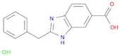 1H-Benzimidazole-6-carboxylic acid, 2-(phenylmethyl)-, hydrochloride (1:1)