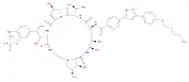 Pneumocandin A0, 1-[(4R,5R)-4,5-dihydroxy-N2-[4-[5-[4-(pentyloxy)phenyl]-3-isoxazolyl]benzoyl]-L-o…