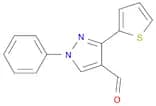 1H-Pyrazole-4-carboxaldehyde, 1-phenyl-3-(2-thienyl)-