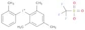 Iodonium, (2-methylphenyl)(2,4,6-trimethylphenyl)-, 1,1,1-trifluoromethanesulfonate (1:1)