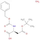 L-Aspartic acid, N-[(phenylmethoxy)carbonyl]-, 4-(1,1-dimethylethyl) ester, hydrate (1:1)