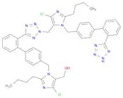 1H-Imidazole-5-methanol, 2-butyl-1-[[2'-[2-[[2-butyl-4-chloro-1-[[2'-(2H-tetrazol-5-yl)[1,1'-biphe…