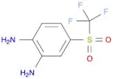 1,2-Benzenediamine, 4-[(trifluoromethyl)sulfonyl]-