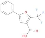 3-Furancarboxylic acid, 5-phenyl-2-(trifluoromethyl)-