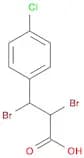 Benzenepropanoic acid, α,β-dibromo-4-chloro-
