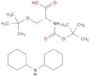 D-Serine, N-[(1,1-dimethylethoxy)carbonyl]-O-(1,1-dimethylethyl)-, compd. with N-cyclohexylcyclohe…