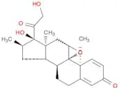 Pregna-1,4-diene-3,20-dione, 9,11-epoxy-17,21-dihydroxy-16-methyl-, (9β,11β,16α)-