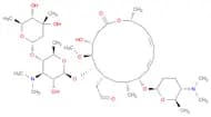 Leucomycin V, 9-O-[(2R,5S,6R)-5-(dimethylamino)tetrahydro-6-methyl-2H-pyran-2-yl]-
