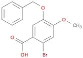 Benzoic acid, 2-bromo-4-methoxy-5-(phenylmethoxy)-