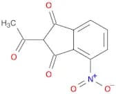 1H-Indene-1,3(2H)-dione, 2-acetyl-4-nitro-