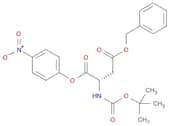 L-Aspartic acid, N-[(1,1-dimethylethoxy)carbonyl]-, 1-(4-nitrophenyl) 4-(phenylmethyl) ester
