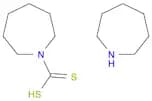 1H-Azepine-1-carbodithioic acid, hexahydro-, compd. with hexahydro-1H-azepine (1:1)
