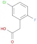 Benzeneacetic acid, 5-chloro-2-fluoro-