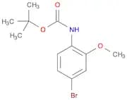 Carbamic acid, (4-bromo-2-methoxyphenyl)-, 1,1-dimethylethyl ester (9CI)