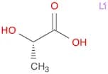 Propanoic acid, 2-hydroxy-, lithium salt (1:1), (2S)-