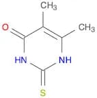 4(1H)-Pyrimidinone, 2,3-dihydro-5,6-dimethyl-2-thioxo-
