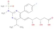 6-Heptenoic acid, 7-[4-(4-fluorophenyl)-6-(1-methylethyl)-2-[methyl(methylsulfonyl)amino]-5-pyrimi…
