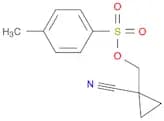 Cyclopropanecarbonitrile, 1-[[[(4-methylphenyl)sulfonyl]oxy]methyl]-