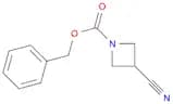 1-Azetidinecarboxylic acid, 3-cyano-, phenylmethyl ester