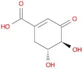 1-Cyclohexene-1-carboxylic acid, 4,5-dihydroxy-3-oxo-, (4S,5R)-