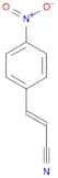 2-Propenenitrile, 3-(4-nitrophenyl)-, (2E)-