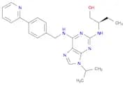 1-Butanol, 2-[[9-(1-methylethyl)-6-[[[4-(2-pyridinyl)phenyl]methyl]amino]-9H-purin-2-yl]amino]-, (…