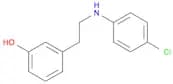 Phenol, 3-[2-[(4-chlorophenyl)amino]ethyl]-