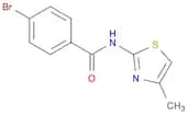Benzamide, 4-bromo-N-(4-methyl-2-thiazolyl)-