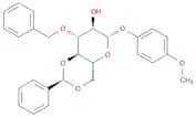 β-D-Glucopyranoside, 4-methoxyphenyl 3-O-(phenylmethyl)-4,6-O-[(R)-phenylmethylene]-