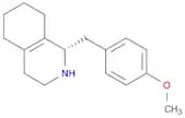 Isoquinoline, 1,2,3,4,5,6,7,8-octahydro-1-[(4-methoxyphenyl)methyl]-, (1S)-