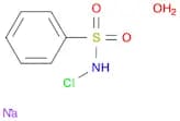 Benzenesulfonamide, N-chloro-, sodium salt, hydrate (1:1:1)