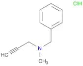 Benzenemethanamine, N-methyl-N-2-propyn-1-yl-, hydrochloride (1:1)