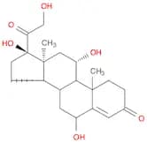 Pregn-4-ene-3,20-dione, 6,11,17,21-tetrahydroxy-, (11β)-