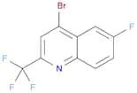 Quinoline, 4-bromo-6-fluoro-2-(trifluoromethyl)-