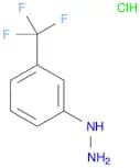 Hydrazine, [3-(trifluoromethyl)phenyl]-, hydrochloride (1:1)