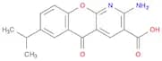 2-Amino-7-isopropyl-5-oxo-5H-chromeno-[2,3-b]pyridine-3-carboxylic acid