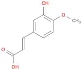 3-Hydroxy-4-methoxycinnamic acid