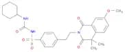 3-Cyclohexyl-1-[4-[2-(7-methoxy-4,4-dimethyl-1,3-dioxo-isoquinolin-2-yl)ethyl]phenyl]sulfonyl-urea