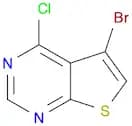 5-BROMO-4-CHLOROTHIENO[2,3-D]PYRIMIDINE